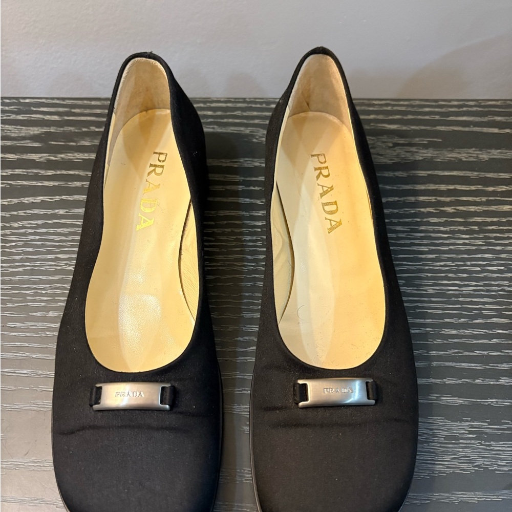 Prada Women's Black Loafers